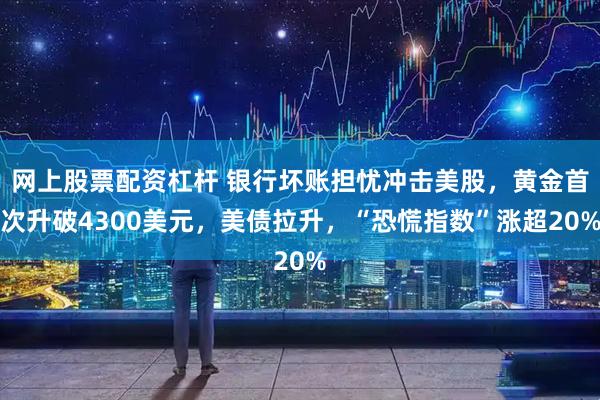 网上股票配资杠杆 银行坏账担忧冲击美股，黄金首次升破4300美元，美债拉升，“恐慌指数”涨超20%